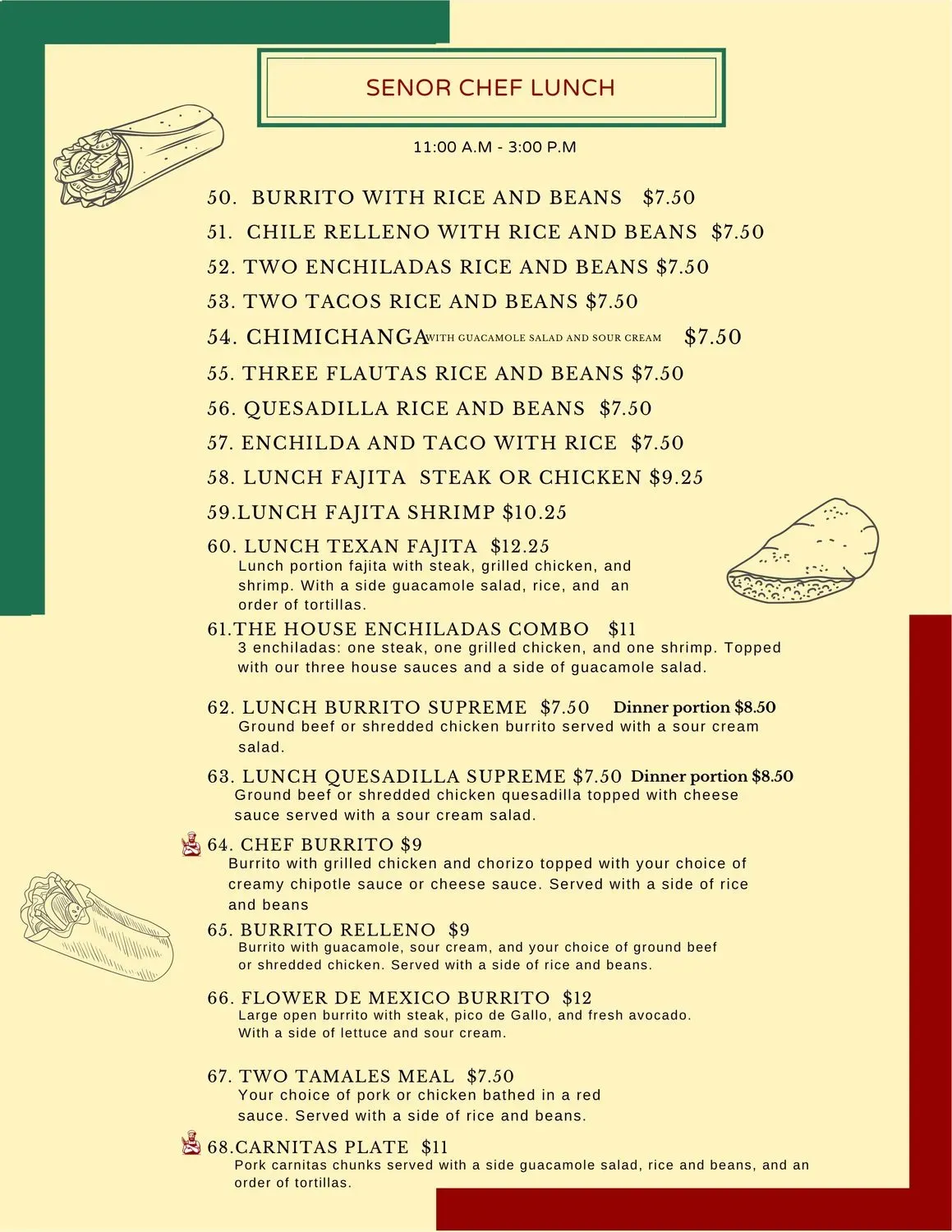 Menu 6