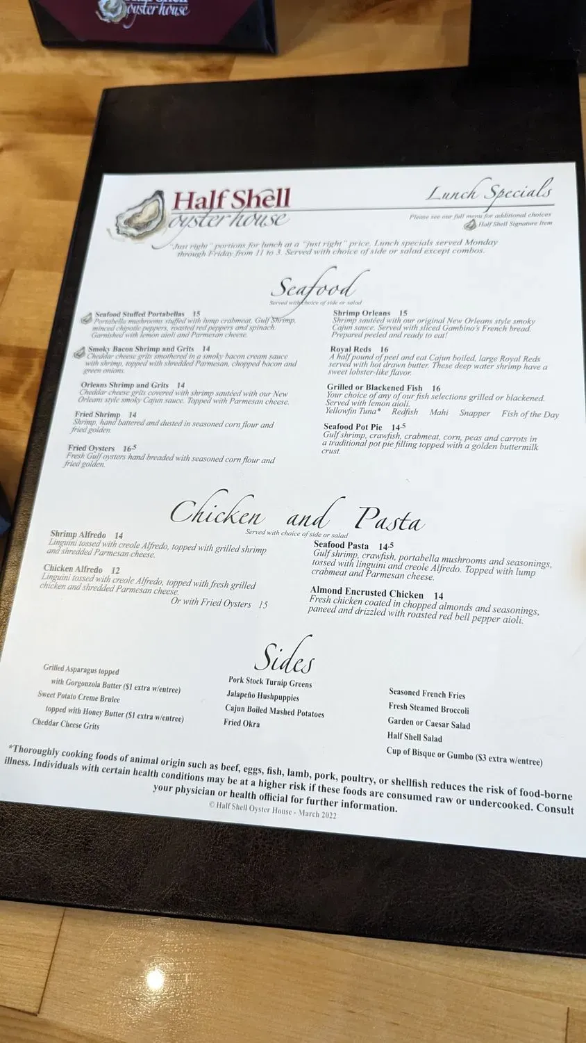 Menu 6