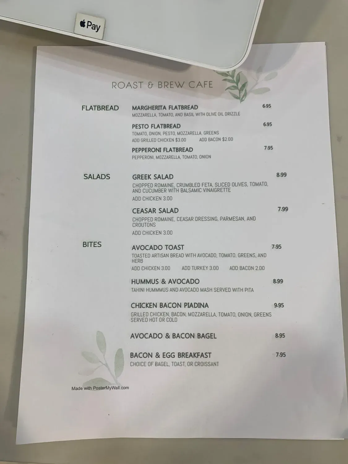 Menu 3