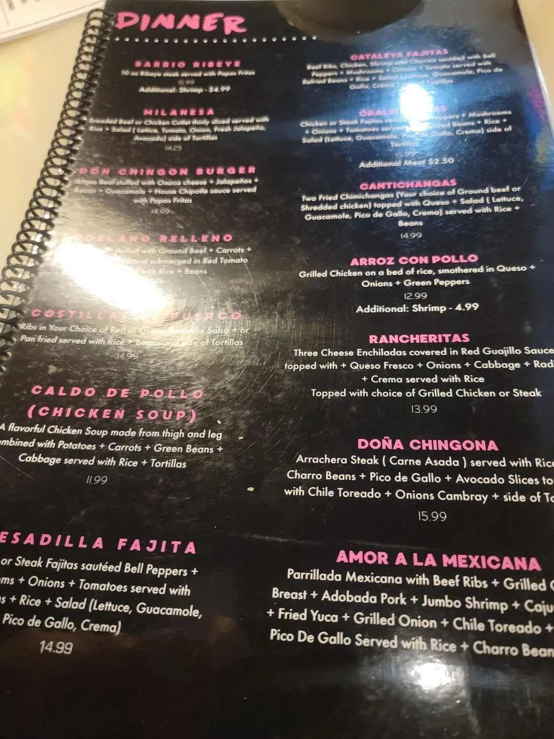 Menu 6