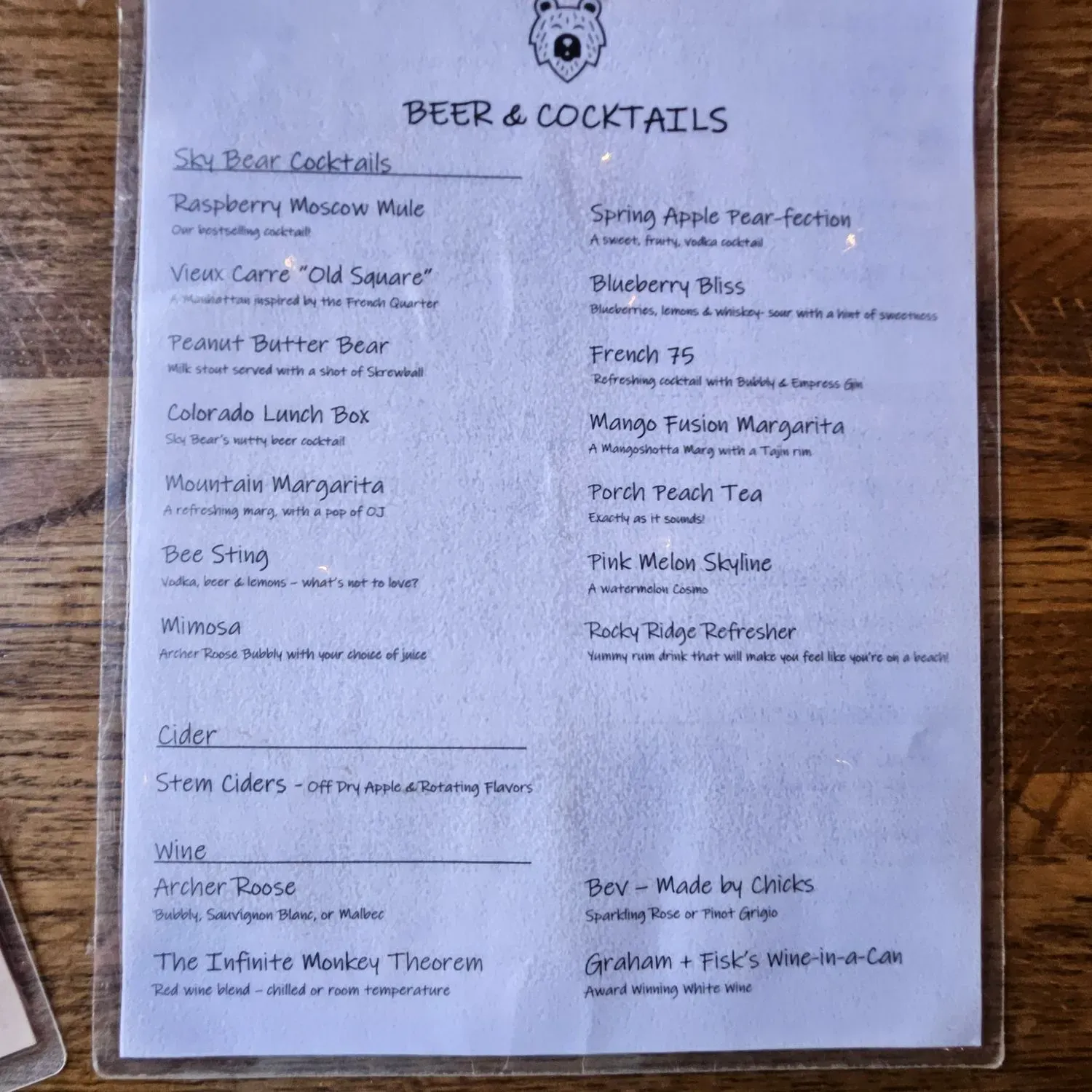 Menu 3