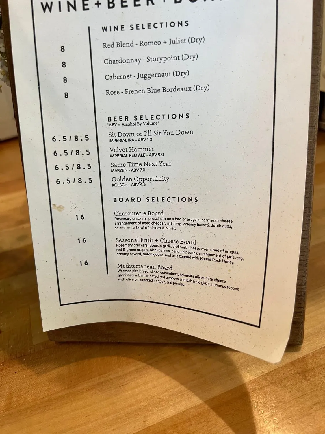 Menu 3