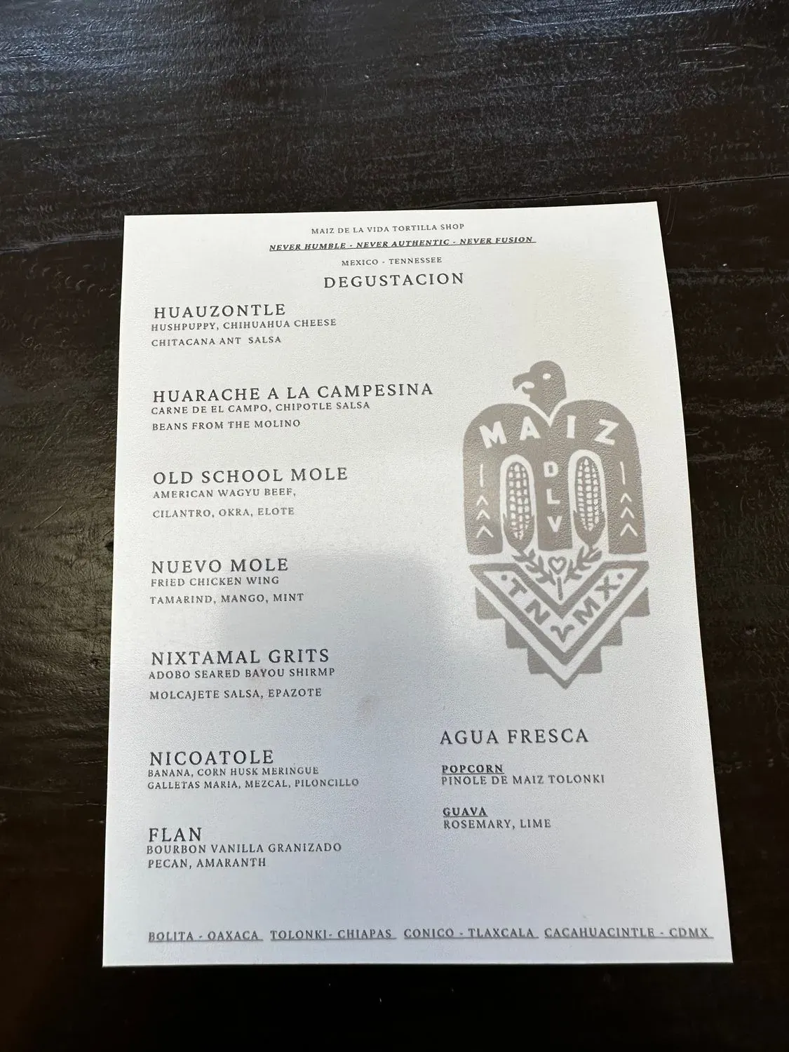 Menu 6