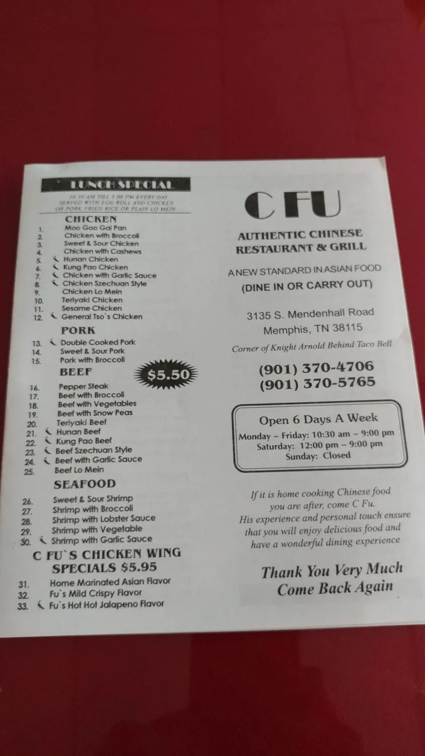 Menu 4