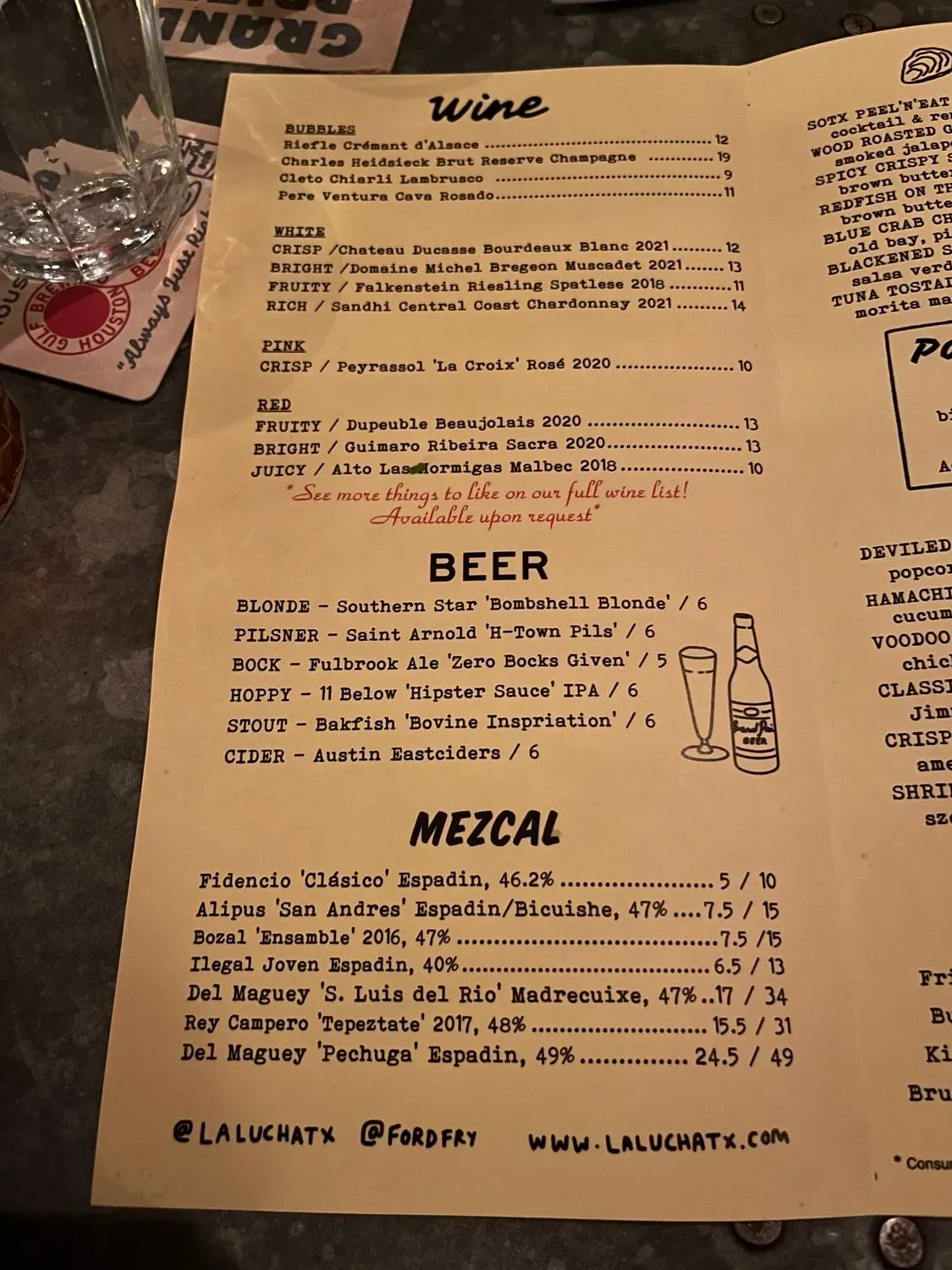 Menu 6