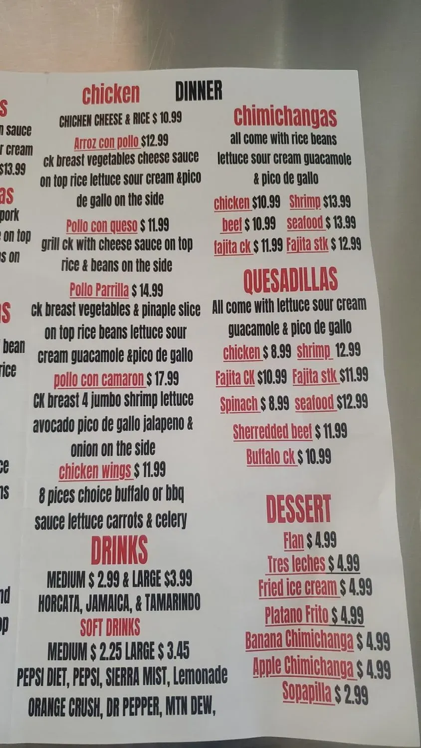 Menu 3