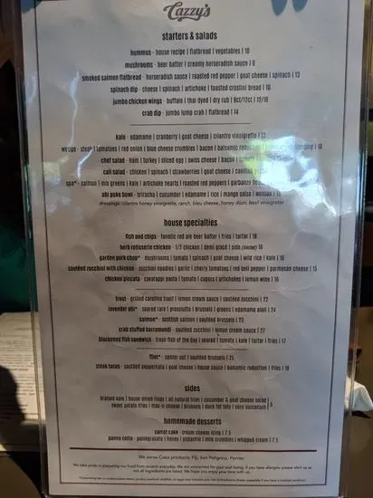 Menu 6