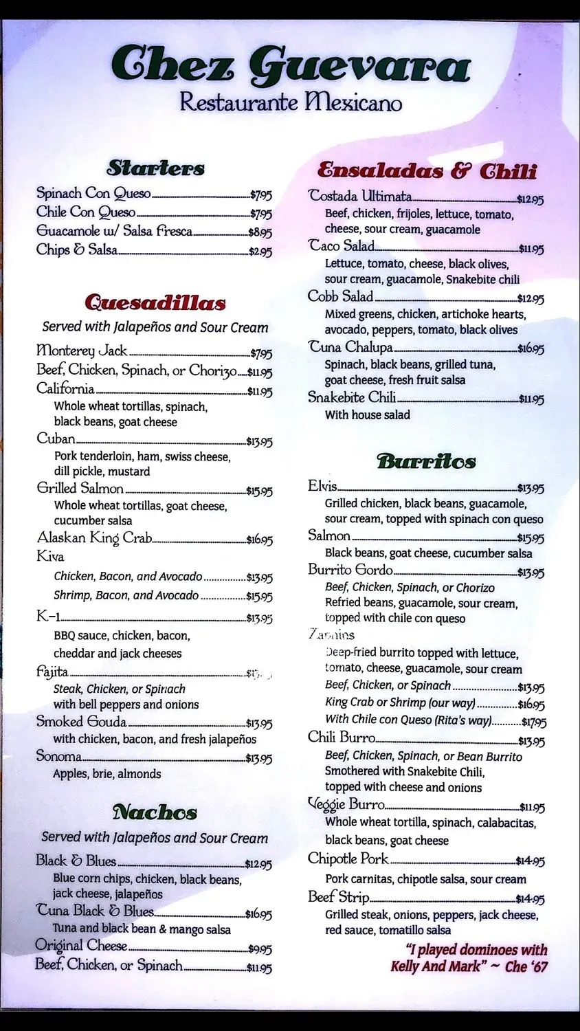 Menu 3