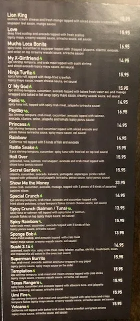 Menu 6