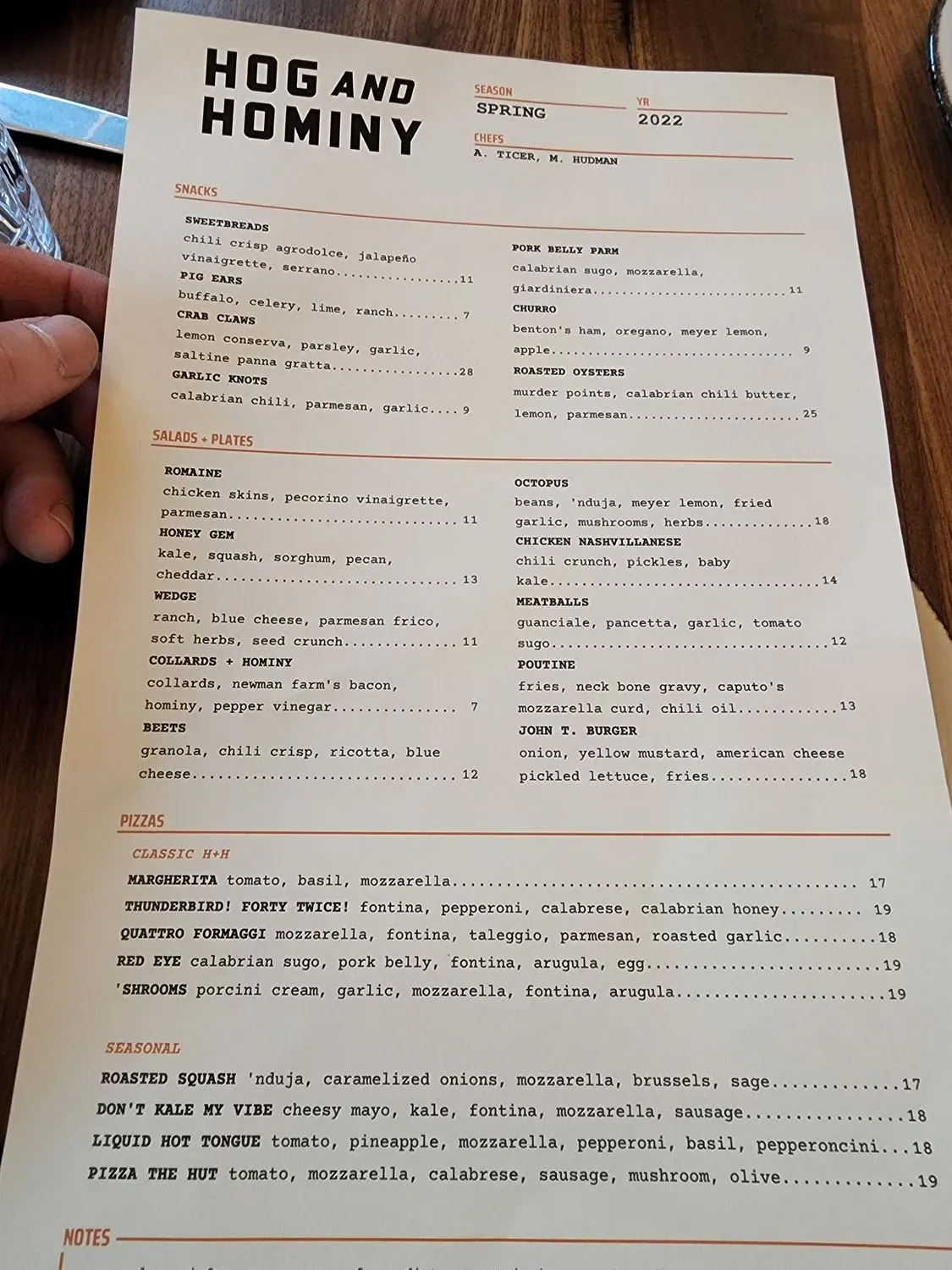 Menu 6