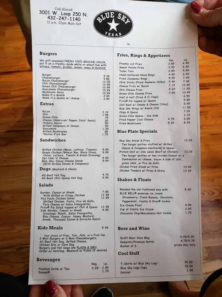 Menu 3