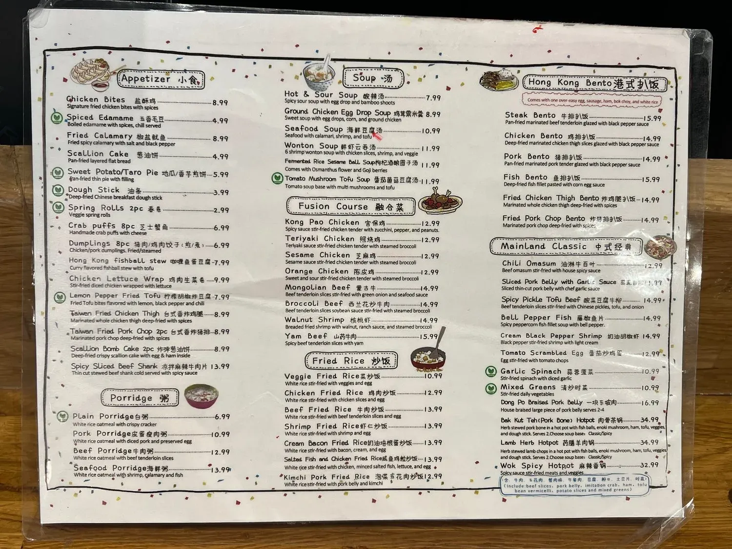 Menu 6