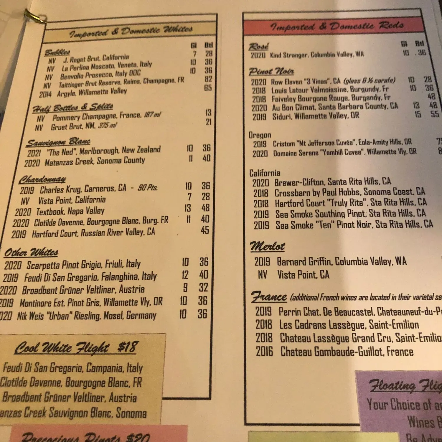 Menu 6