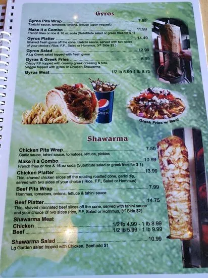 Menu 6