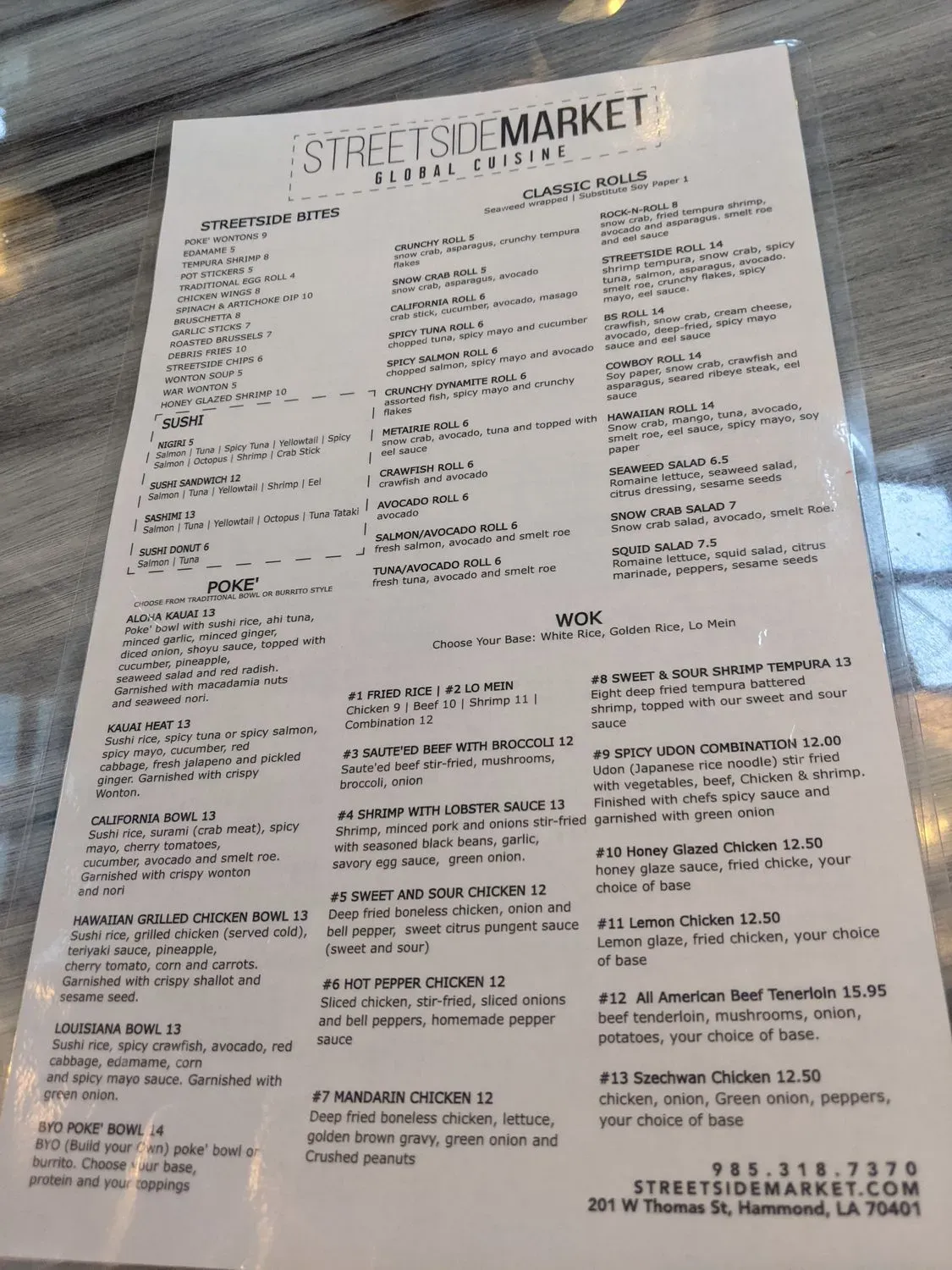 Menu 6