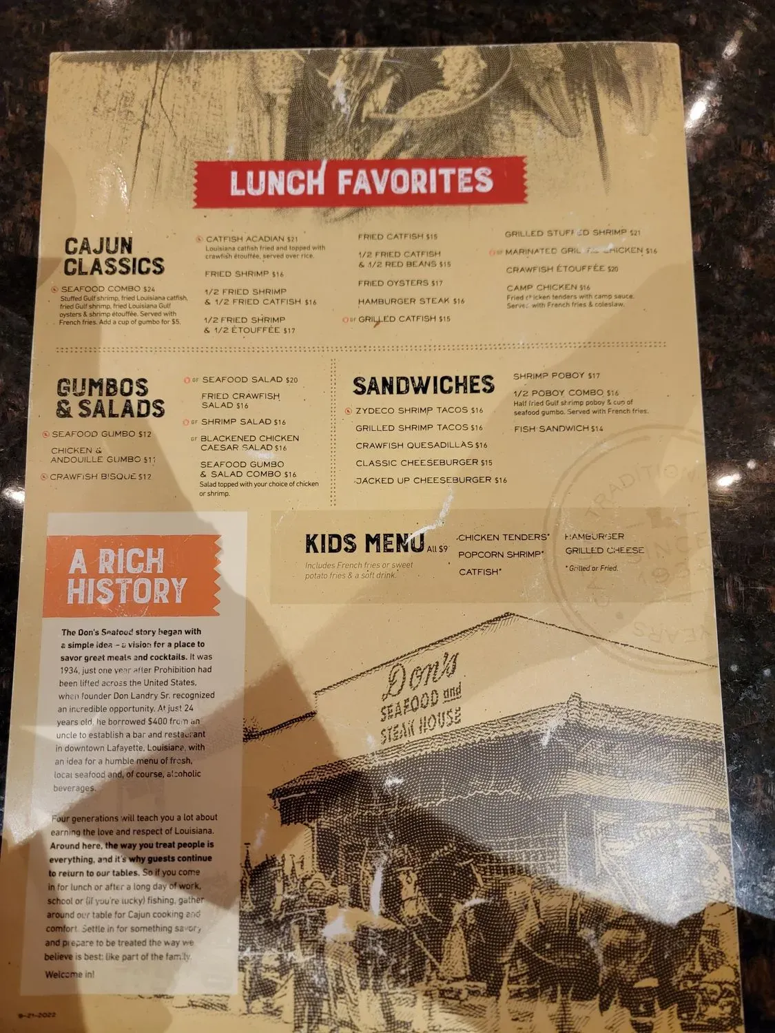 Menu 6