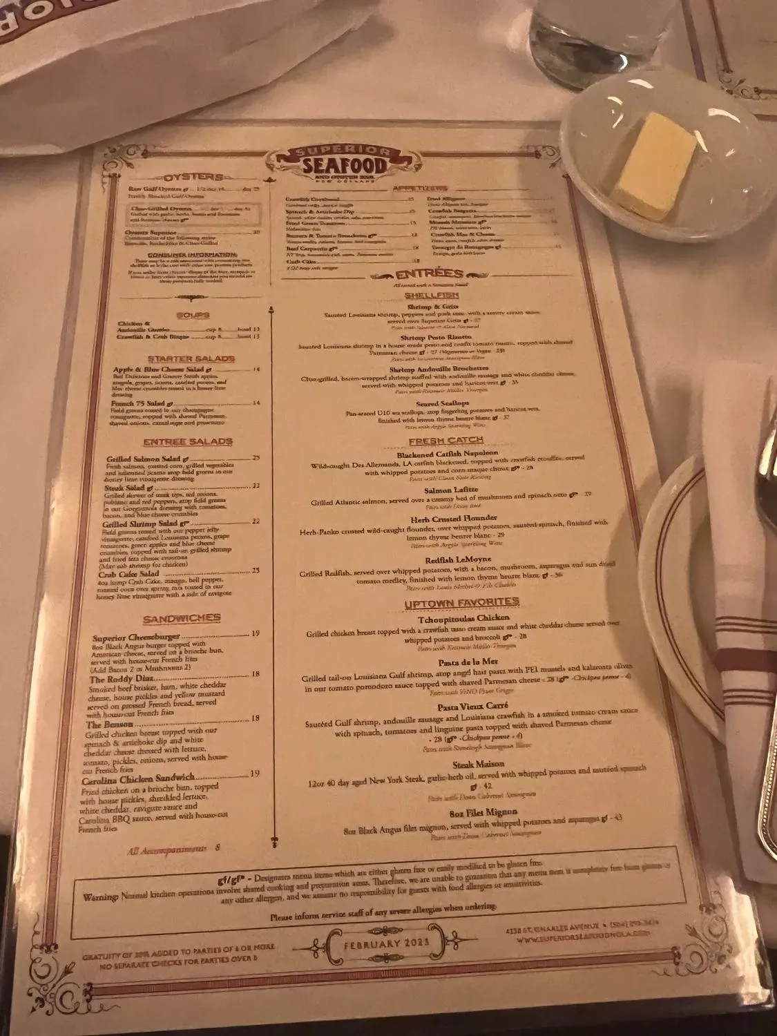 Menu 4