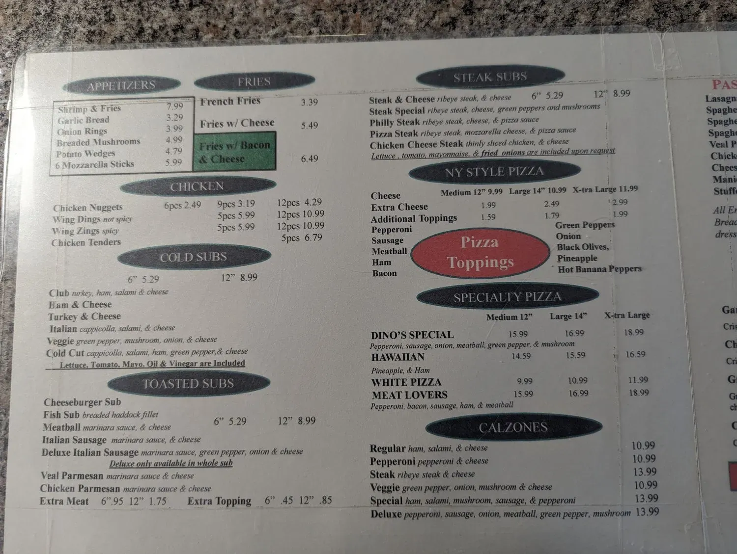 Menu 3