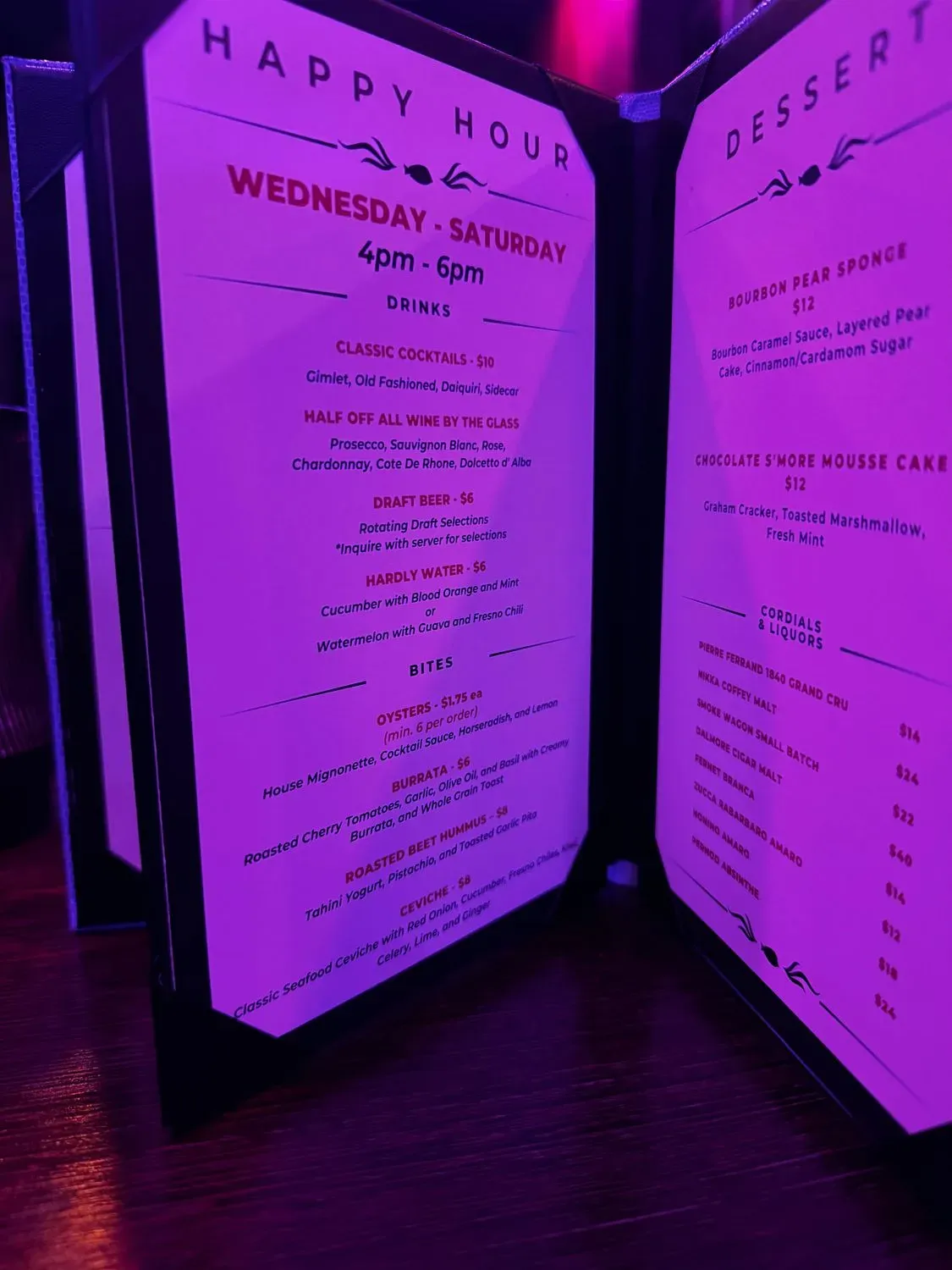 Menu 4