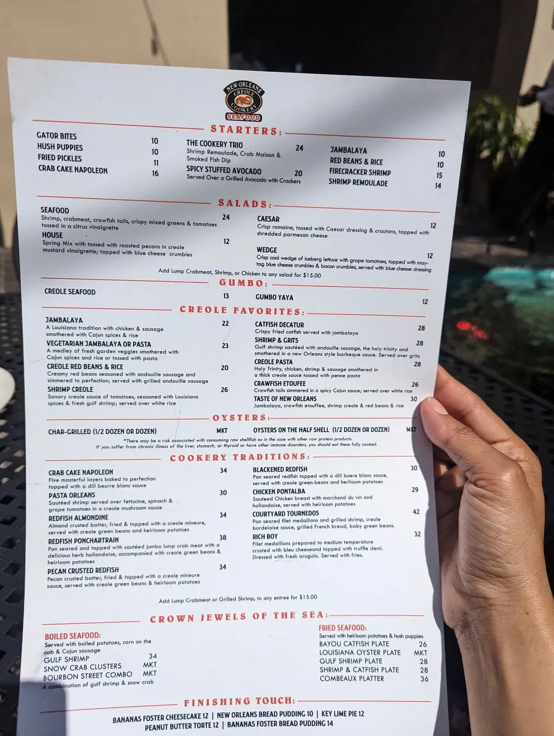 Menu 4