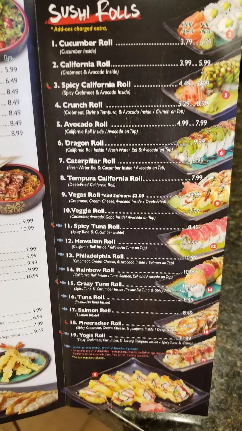 Menu 3