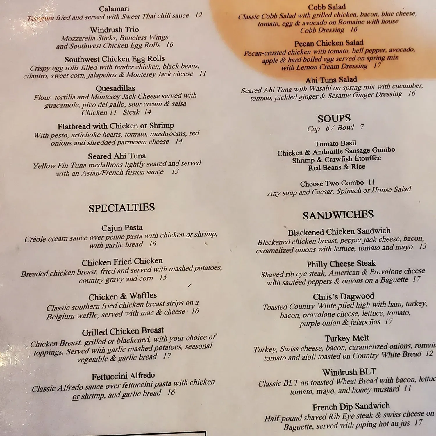 Menu 3