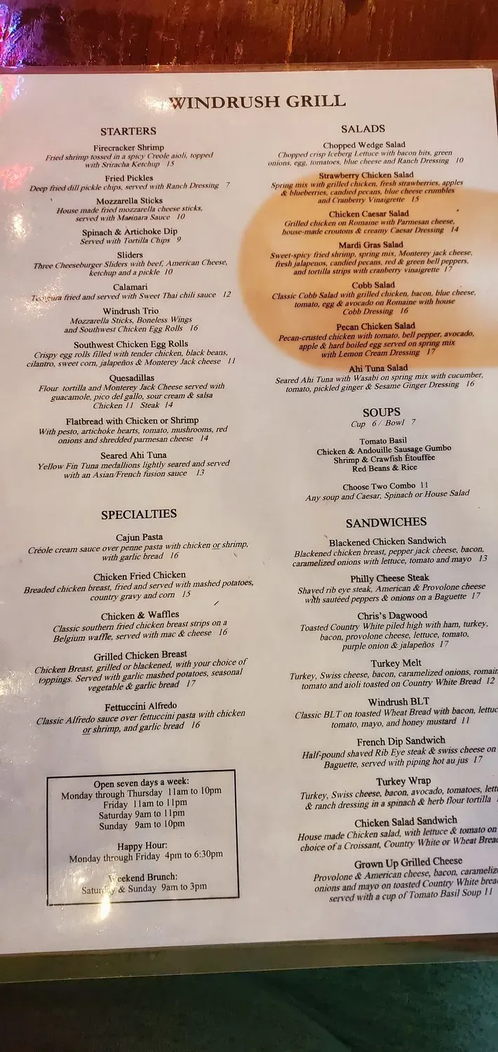 Menu 4