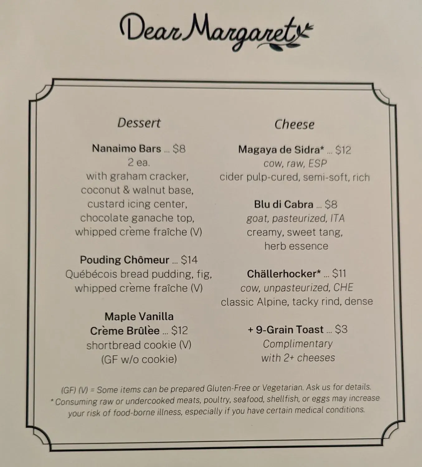 Menu 3