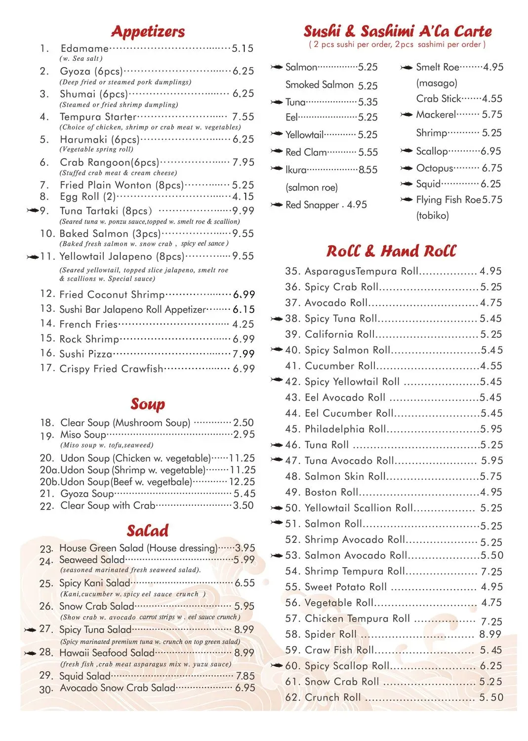 Menu 4