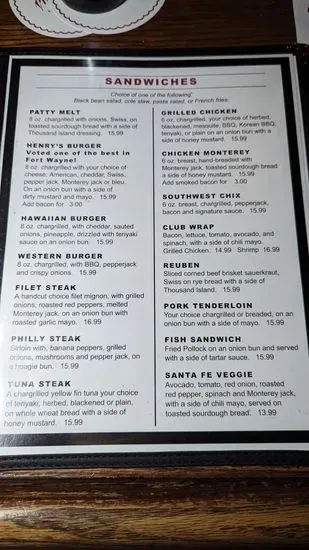 Menu 3