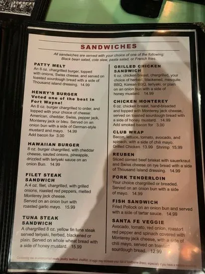 Menu 4