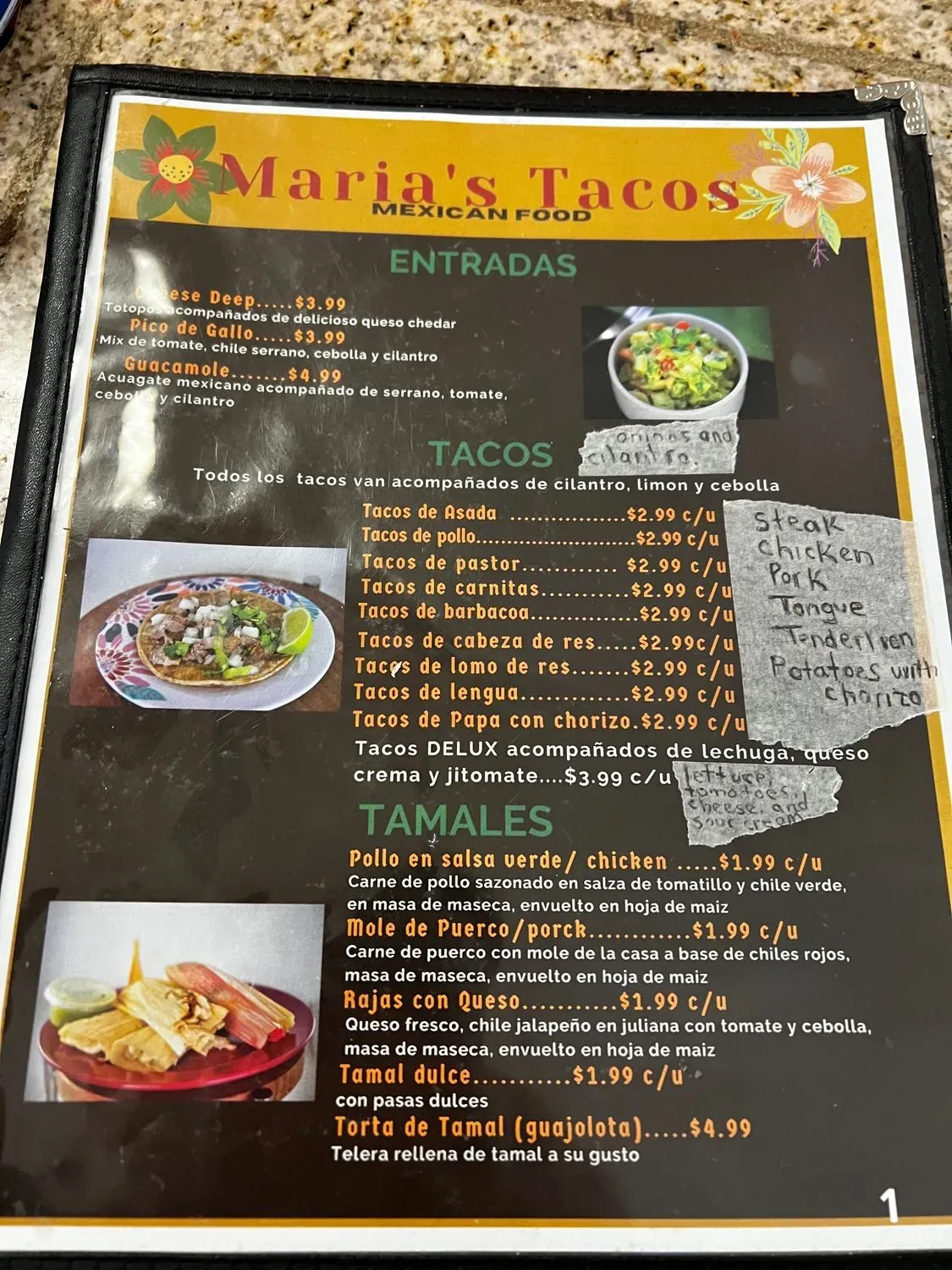 Menu 3