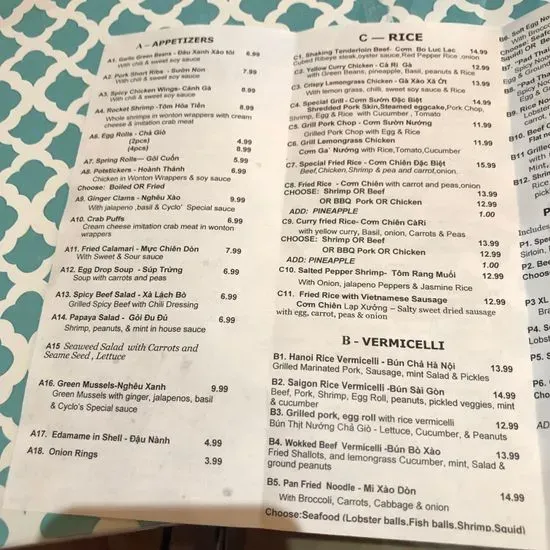 Menu 4