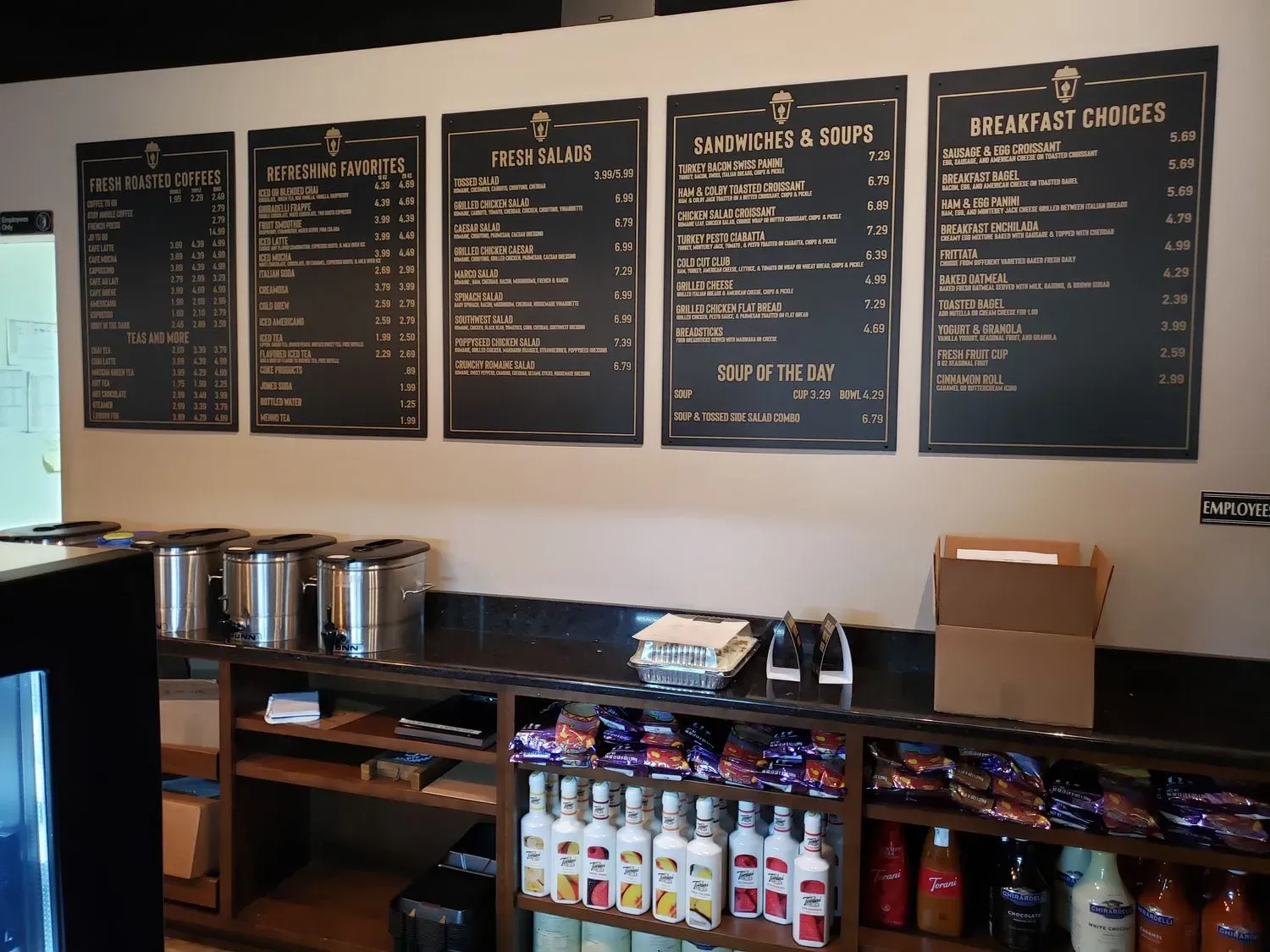 Main Street Roasters® Menu - Updated November 2025