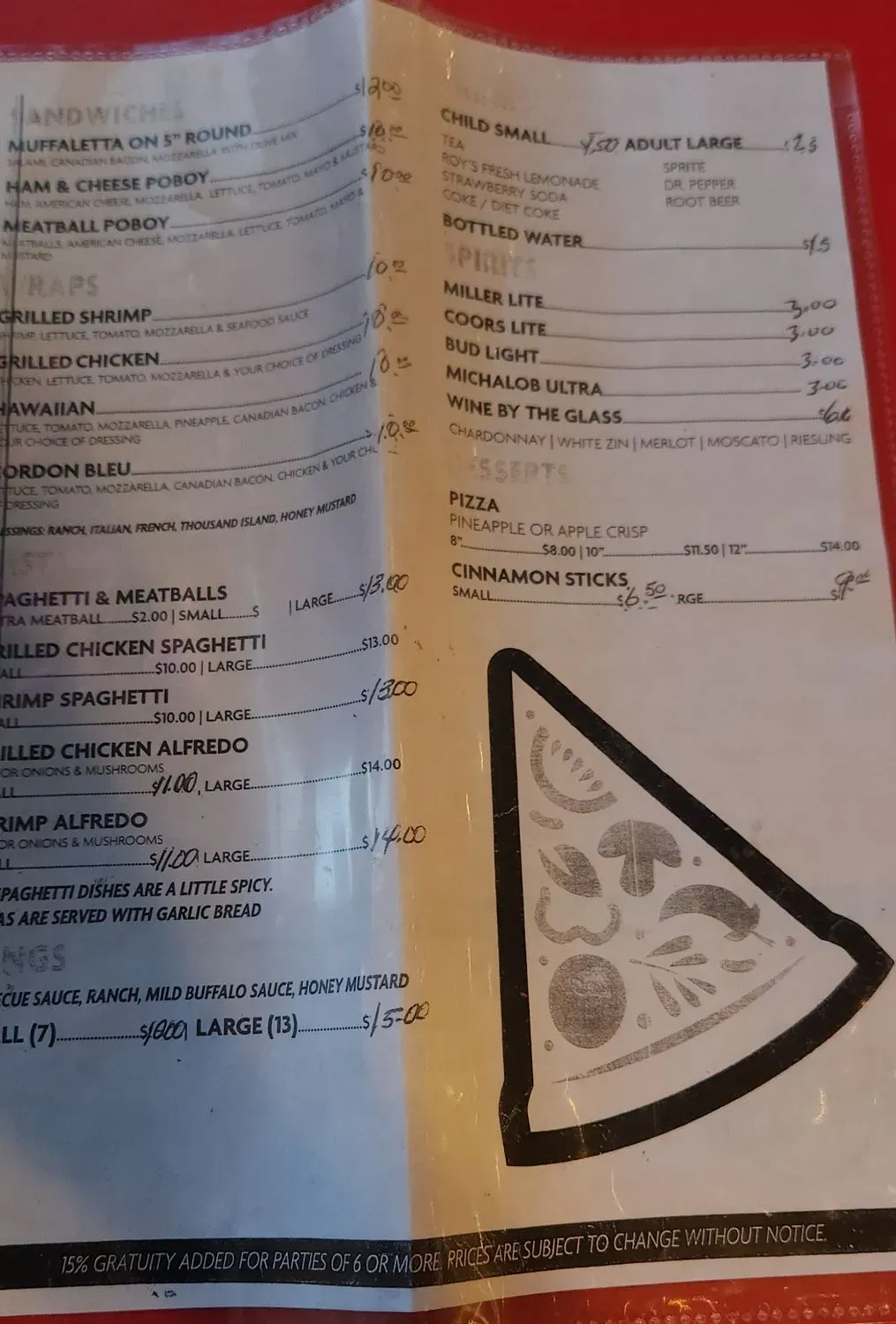 Menu 4