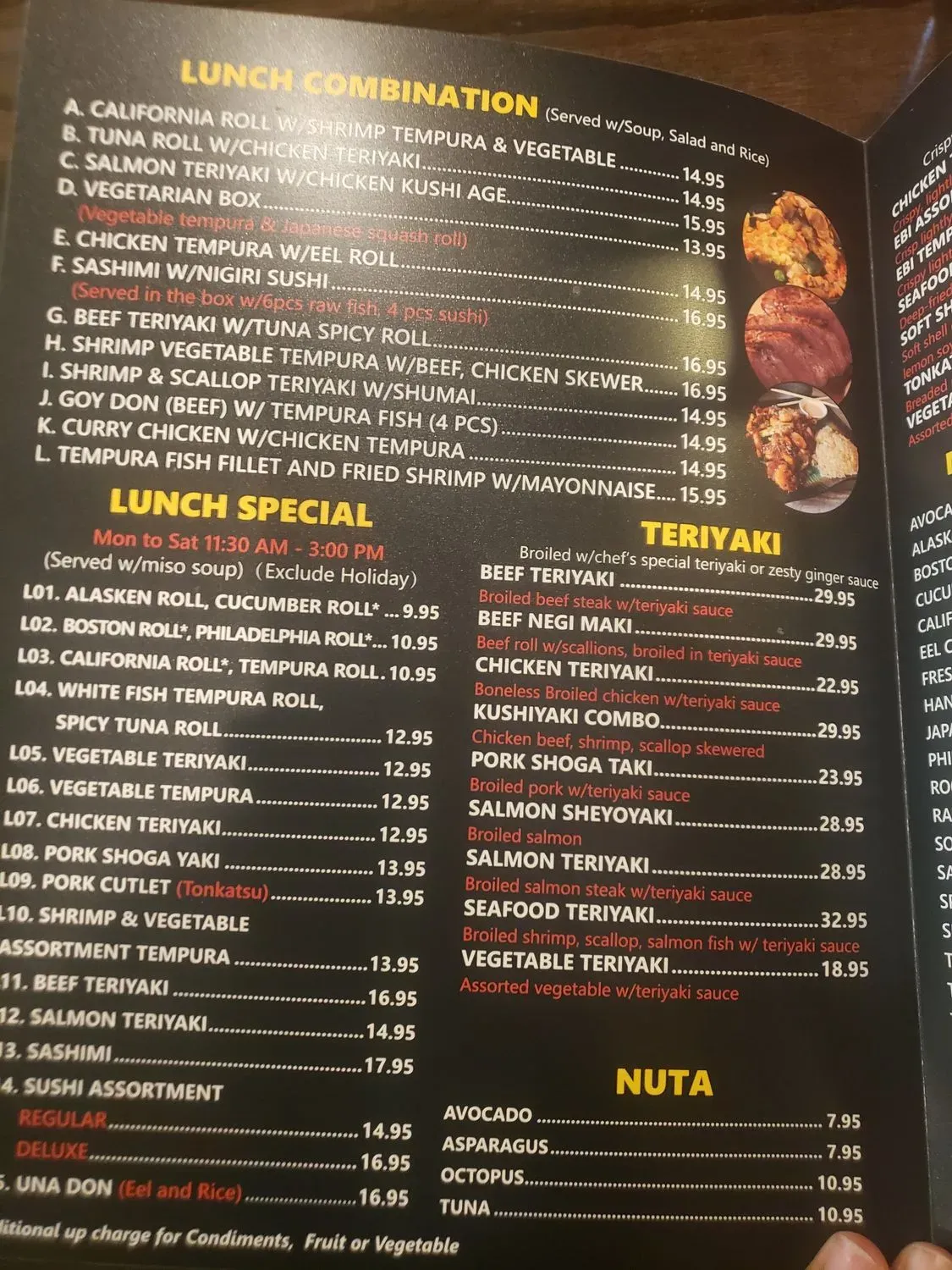 Menu 6