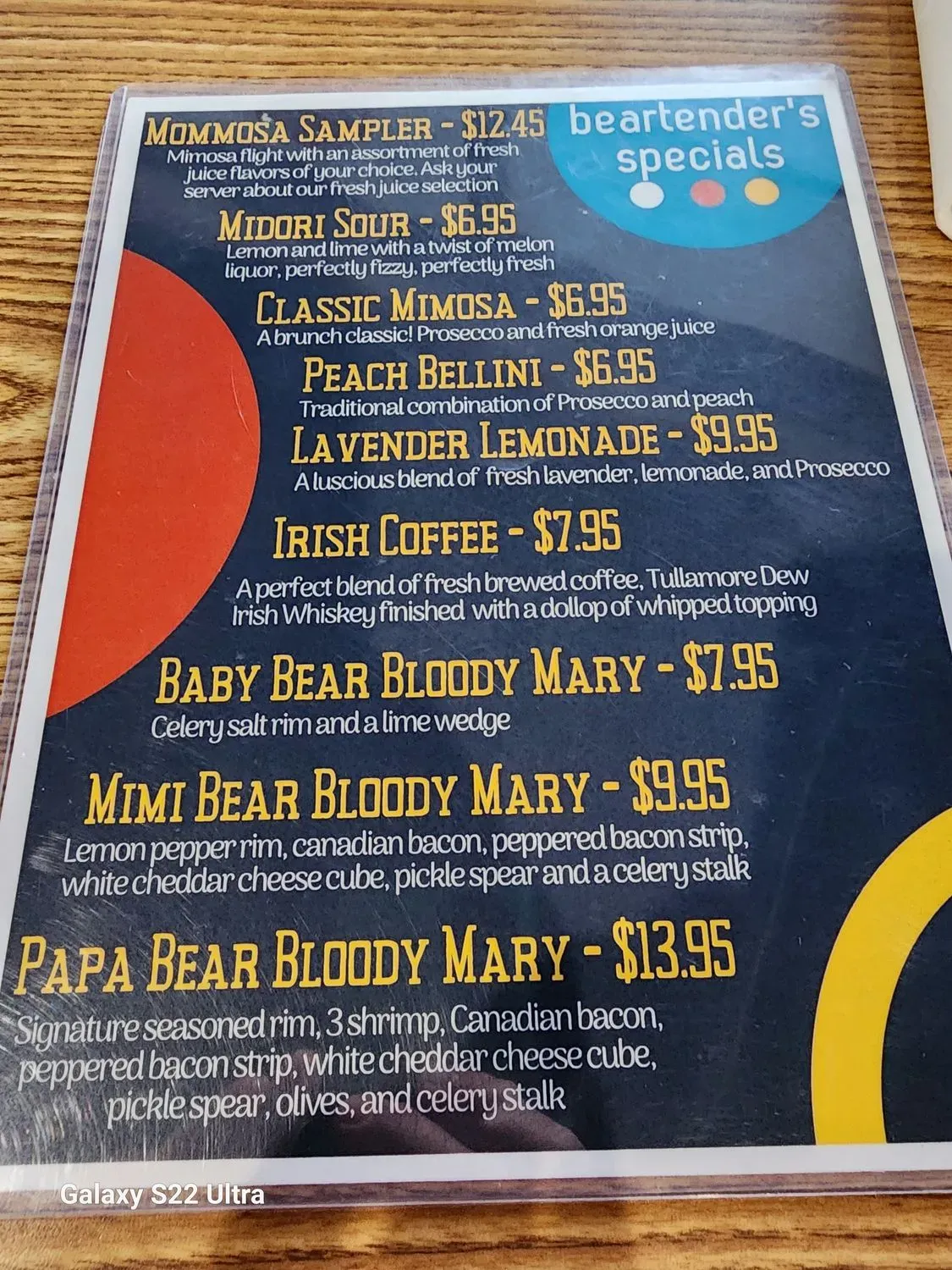 Menu 3