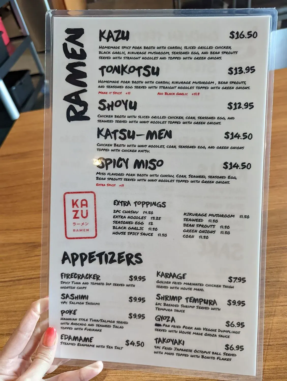 Menu 6