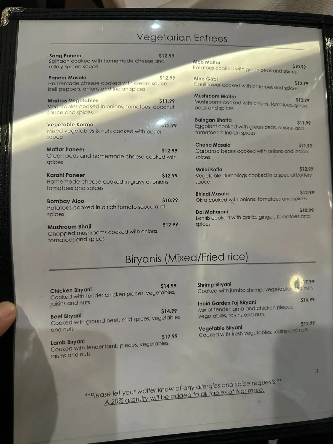 Menu 6