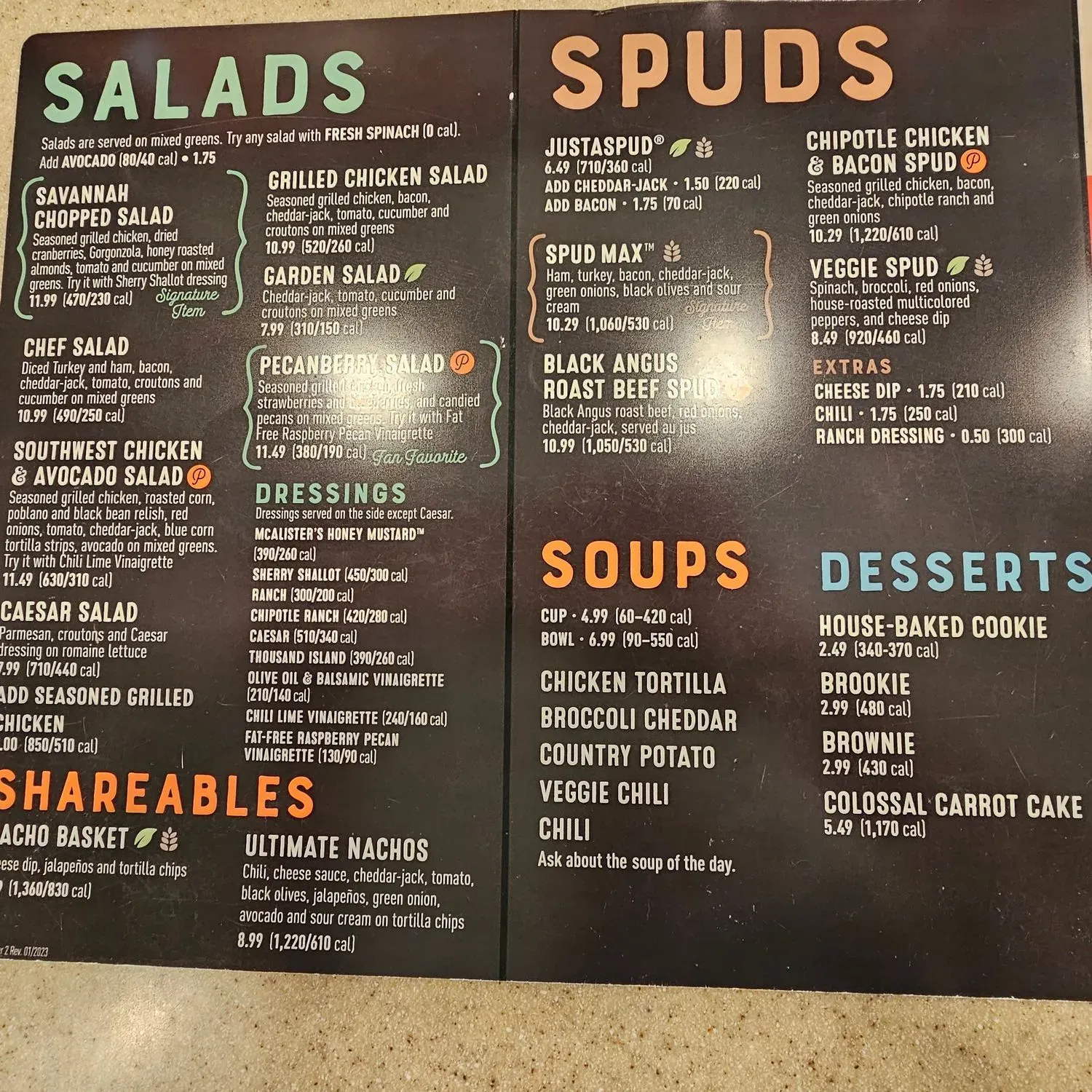 Menu 6