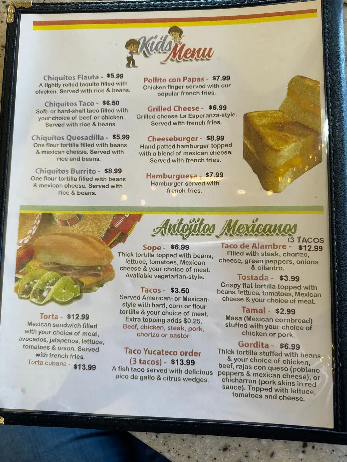 Menu 4