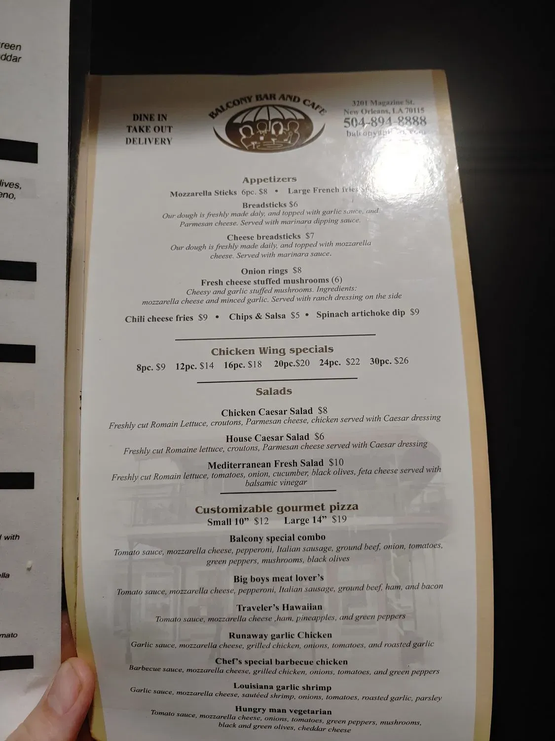 Menu 3