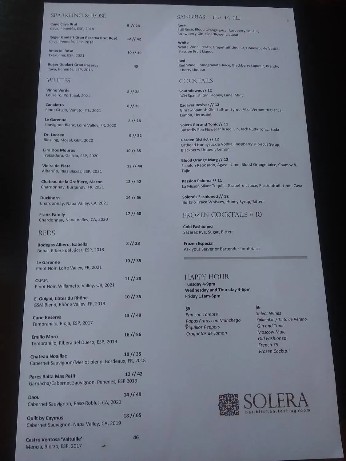 Menu 3