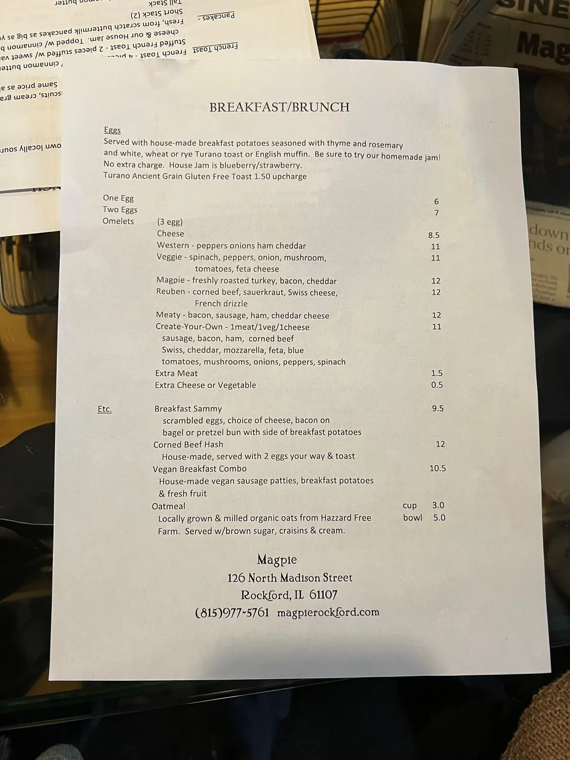 Menu 3