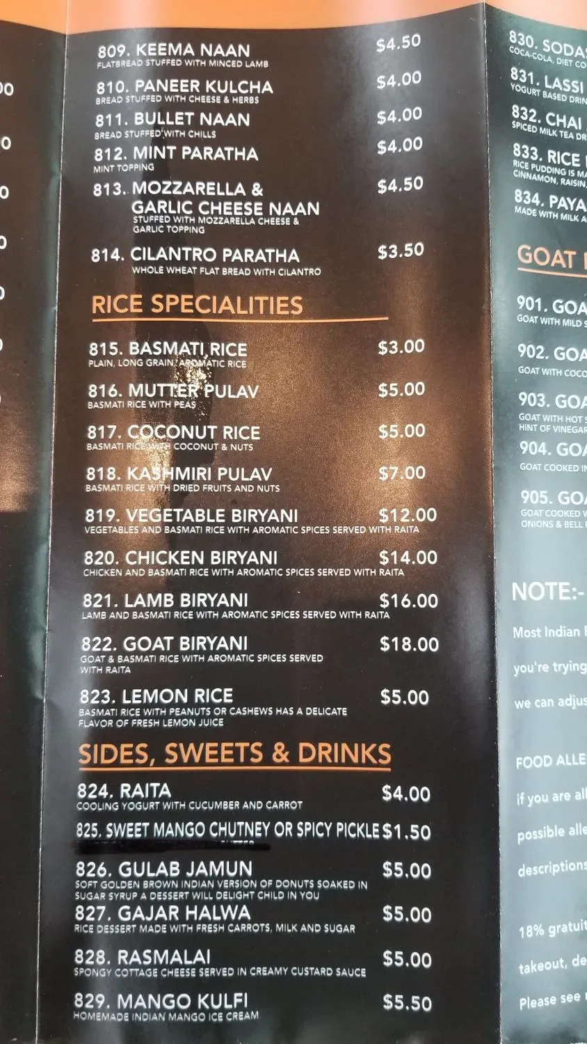 Menu 6