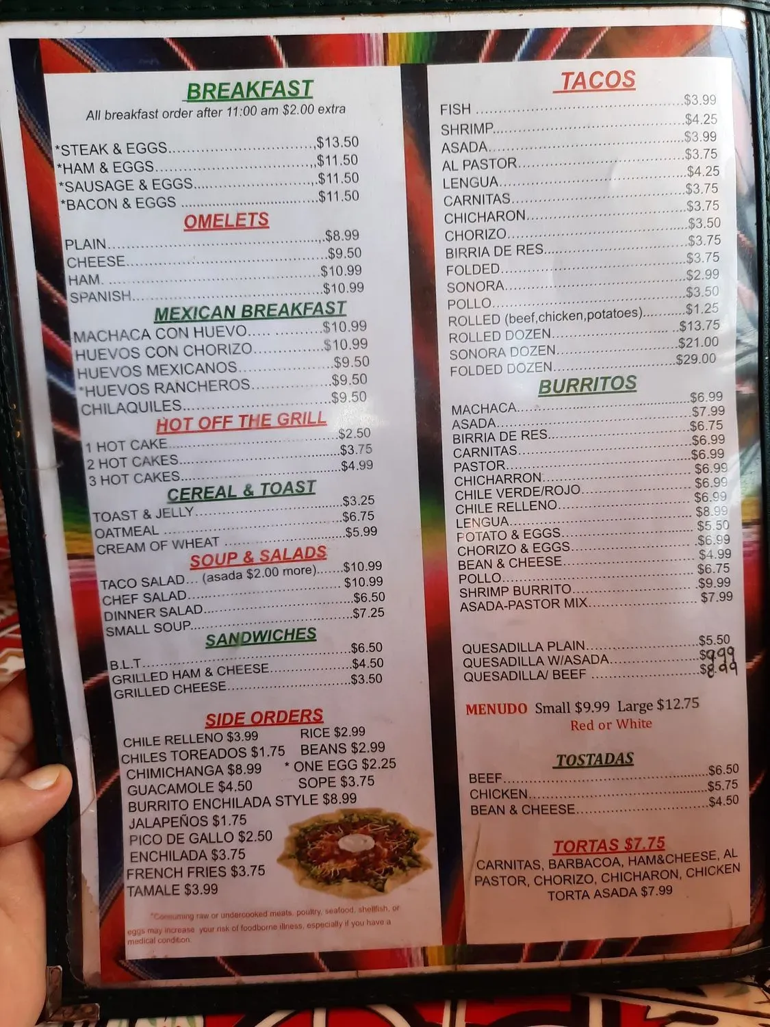 Menu 4