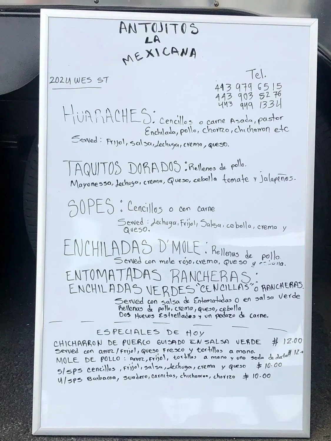 Menu 3