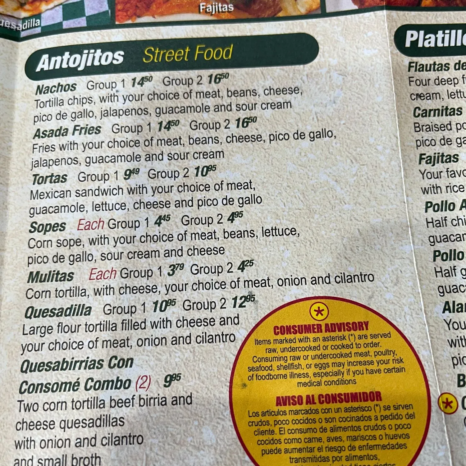 Menu 3