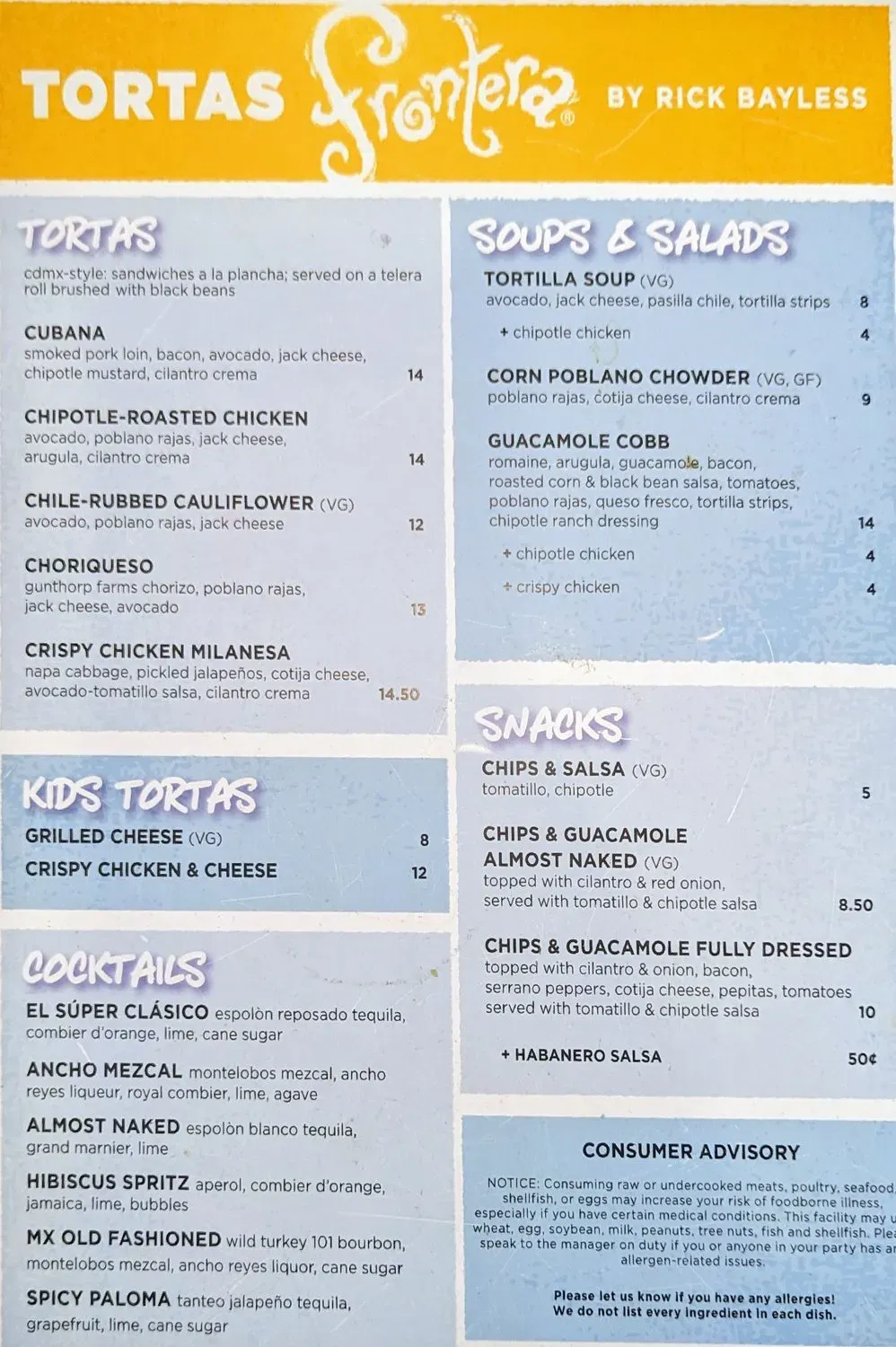 Menu 6