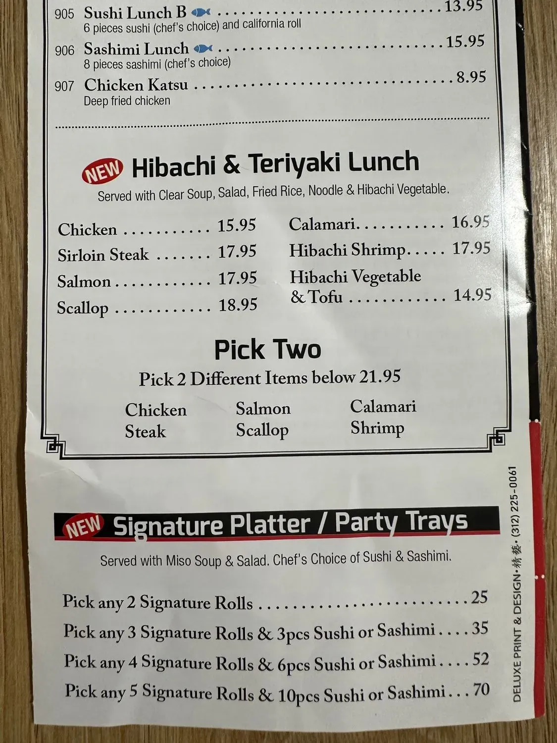 Menu 3